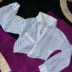 Long sleeve, button up blouse